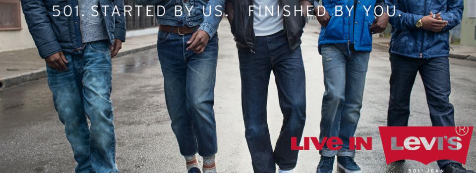 กางเกงยีนส์ LEVI'S® รุ่น 501 SHRINK TO FIT™ - RIGID