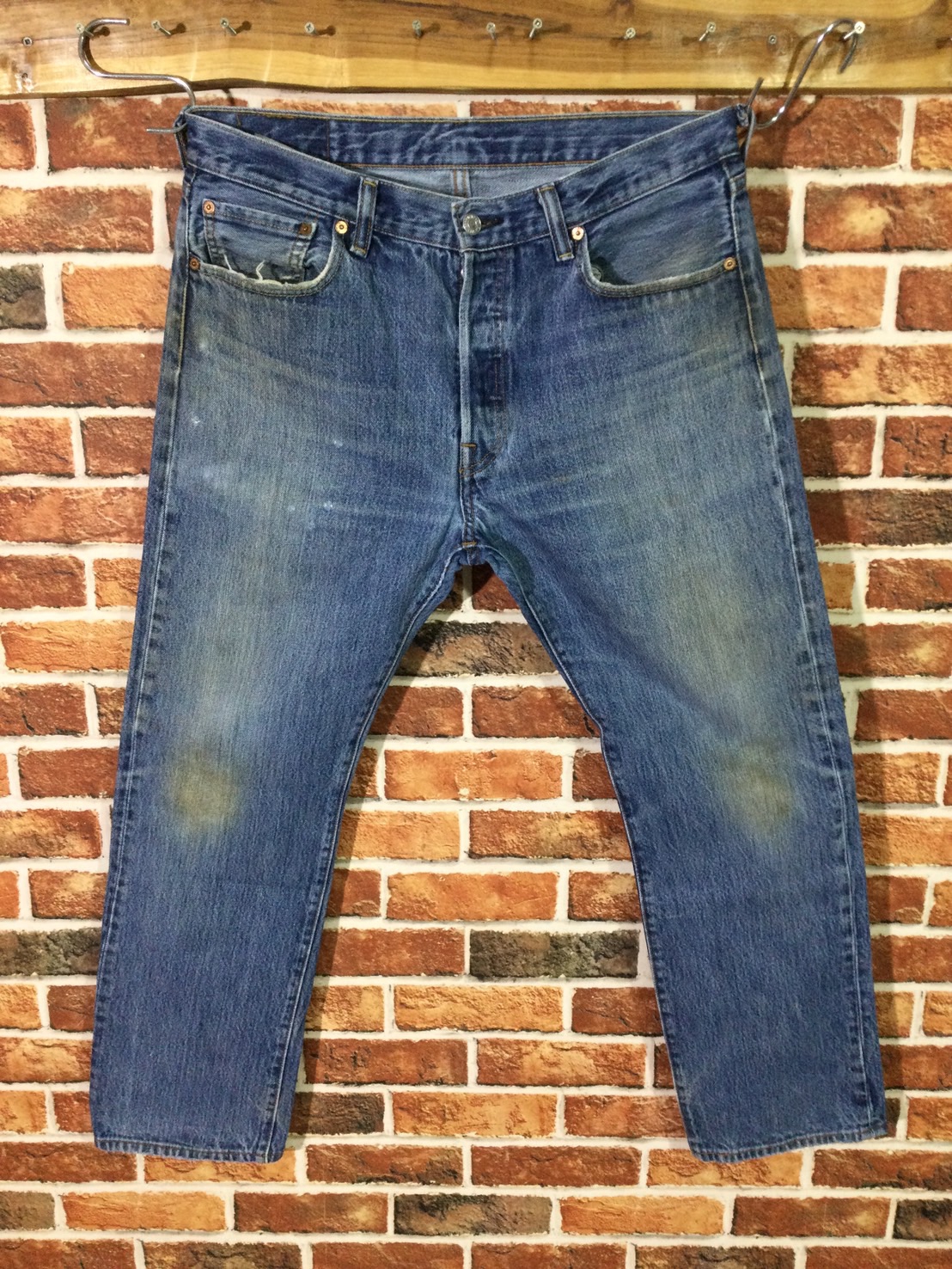 รหัส12575 Levi's501 Made in Haiti