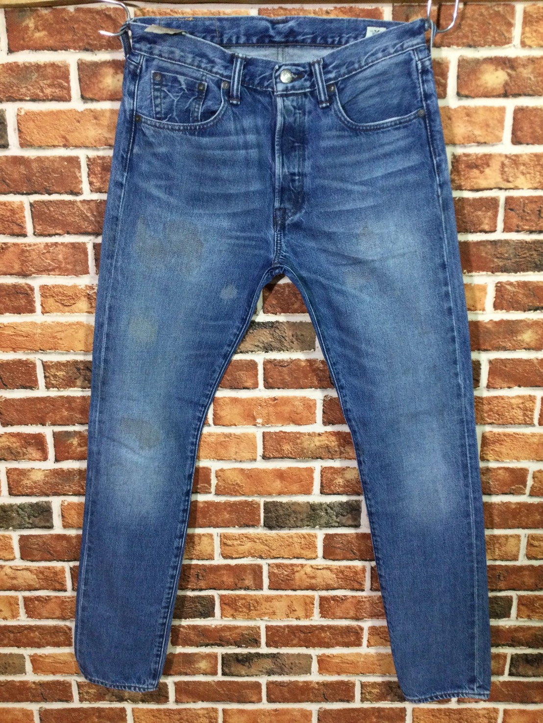 รหัส12183 Levi's501CT ริมเเดง whiteoak Made in Mexico